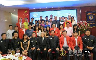 Shenzhen Lions Club Silver Lake Service Team held the 2012-2013 annual change ceremony news 图3张